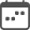 a black and white icon of a calendar with squares on it.