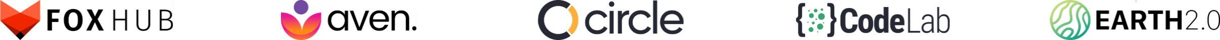 the word circle that is on a black background