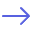 a blue arrow pointing to the right on a black background.